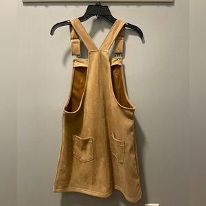 Tan coverall dress. Worn twice.